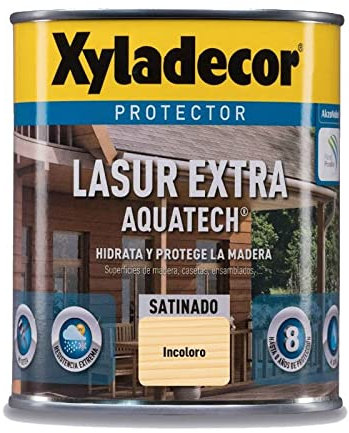Protector xyladecor Lasur Extra satinado, Aquatech Teca 2,5l