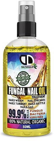 Spray 50 ml | 100% naturale biologico extra forte trattamento anti-fungine per unghie dei piedi, infezioni fungine, rinforzante per unghie danneggiate, riparazione, guarigione e effetto lenitivo sul