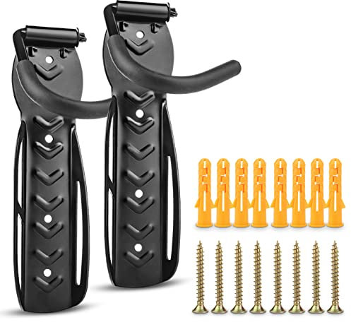 Bike Rack Wall Mounted Bicycle Hanger – Heavy-Duty Vertical Storage Hook for Road Bike, MTB, Electric Bike – Space-Saving Garage Wall Mount Bike Rack