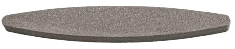 Piedra afilar ovalada - Piedra de 20 cm con superficie para afilar herramientas, fabricada en material duradero y resistente. Ideal para precisión.