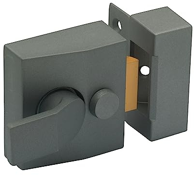 Sterling NLG201 Deadlocking Nightlatch Narrow - Grey