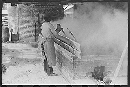 HistoricalFindings Photo: Turpentine Works,Statesboro,Georgia,GA,Bulloch County,Farm Security Admin,FSA,6