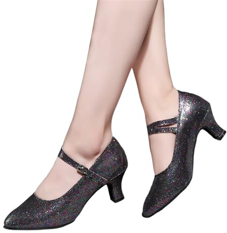 Generisch Mary Jane Shoes Women's Strappy Pumps Dress Shoes Women's Shoes Elegant and Comfortable Traditional Shoes Wedding Shoes High Heels Pumps Heel Shoes Dance Shoes Low Shoes Evening Shoes Bridal