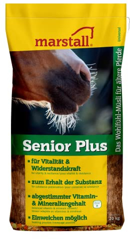 Marstall Premium Horse Feed Senior Plus, 1 Pack (1 X 20 Kilograms)