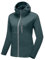 Little Donkey Andy Damen Jacke Fleece Strickjacke Strickfleece Outdoor Sweatshirt Wandern Kapuze Grau L