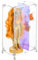 Beautyflier Acryl-Vitrine für Rainbow High Fashion Puppe, Meena Fleur, klare, staubdichte Displaybox, Sammlerstück-Vitrine für Rainbow High Fashion Puppe und Zubehör (nur Box), 008-H004