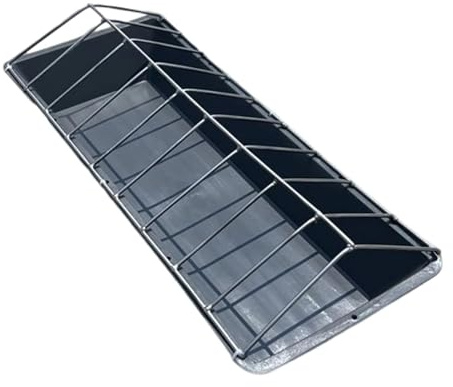 KiBcsLic Alimentador de Aves con Compartimentos, Dispensador de Comida Y Agua, Derecho