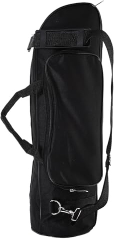 Beaupretty Tragbare Trompeten Gigbag aus Robustem Oxford Gewebe Schwarze Klarinetten und Trompetentasche Stoßfester Trompetenkoffer für Sicheren Instrumententransport