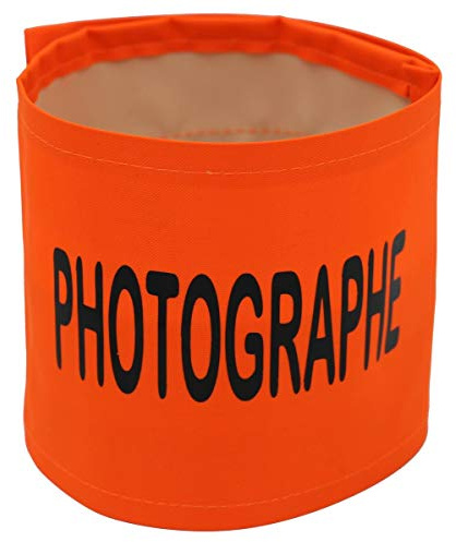 YOKO - Brassard orange Photographe