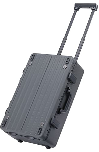 BOSS BCB-1000 Robusta Pedaliera per Chitarra in Stile Valigetta | Massima Protezione con Maniglia Retraibile, Rotelle e Pedal Board in Alluminio Rimovibile