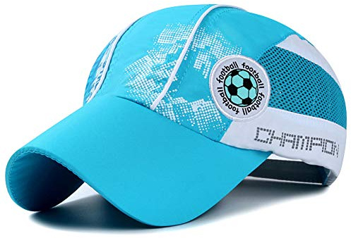 Casquette de Sport Enfant Casquette de Baseball Maille Séchage Rapide été Casquettes Visière Respirant Chapeau de Soleil Anti-UV Foot-Ball Tennis Golf Baseball Pêche Randonnée Cap Garçon