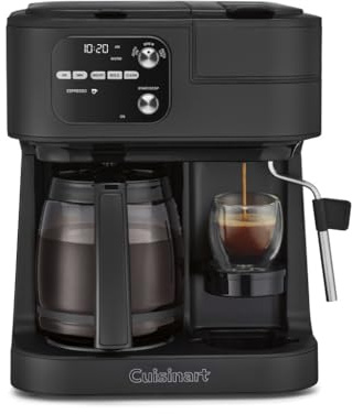 Cuisinart Coffee Center Barista Bar 4-in-1 Coffee Maker, Single-Serve Pods Compatible, Coffeemaker, Three Brewing Sizes, SS-4N1MBNAS, Black