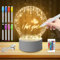 Led Acryl Nachtlicht, LED Kreative DIY Lampe Mit Fernbedienung und löschbarer Stift, Personalisiertes Nachtlicht für Babys, LED Kinder Nachttischlampe für Kindertag Geschenk, Available as Memo
