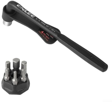 Hasaller Bike Torque Wrenches Set Professional Bicycle Torque Wrench Kit 3-10NM/10-20NM Pre-cision All-en K-ey Tool Set Bicycle Maintenance Tool Torque Wrenches Set for Bike Repair(EL-10)