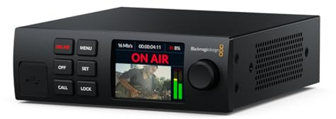 Blackmagic Design Streaming Encoder HD Self-Contained Streaming Processor with H.264 and H.265 (BM-BDLKWEB/C/SEDHD)