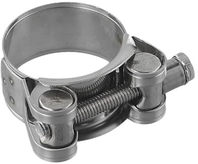 Höghållfast slangklämma i rostfritt stål med T-bult för ventilation (17–19 mm, 20–22 mm, 23–25 mm, 26–28 mm, 29–31 mm, 32–35 mm) (40–43 mm)