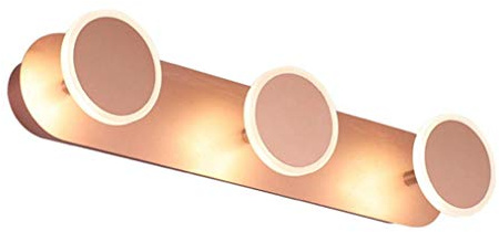 Lampe de Miroir LED 9 W, Moderne à 3 têtes, étanche IP44, Applique Murale pour Salle de Bain, lumière Neutre 4000 K, Lampe d'armoire à économie d'énergie