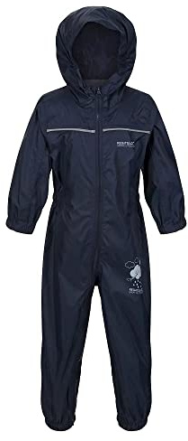 Regatta Puddle IV, Traje Impermeable, Unisex niños, Azul (Navy), 60 meses-72 meses