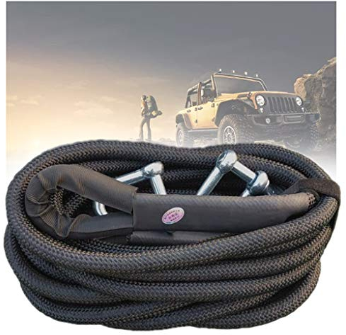 TOWROPE PLUS Abschleppseil, Auto Tow Strap, Heavy Duty Tow Riemen 4x4, mit 2 Sicherheitshaken und Aufbewahrungstasche (Size : 5t/10m)
