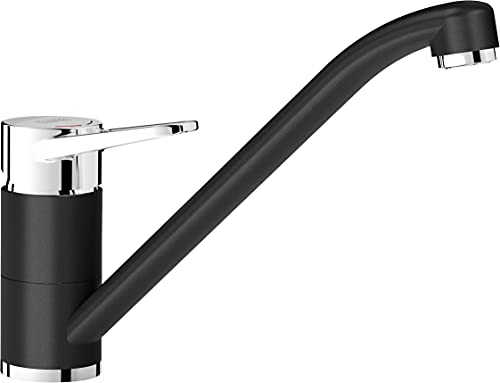 BLANCO 526415 WEGA II, Silgranit Negro/Cromo, Hochdruck