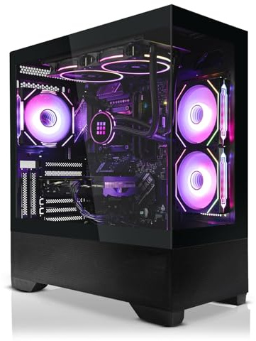 SYSTEMTREFF High-End Gaming PC AMD Ryzen 7 7800X3D 8x5GHz | AMD Radeon RX 7900 XT 20GB DX12 | 1TB M.2 NVMe | 32GB DDR5 RAM | Windows 11 | WLAN Desktop Computer Rechner für Gamer, Zocker & Streamer