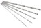 Watris Veiyi Holzbohrer Set 150mm Lang, 5 Stück HSS Direkt Schaft Spiralbohrer Set, Extra Lange Holzbohrer Bohrer Set für Holz, 2 mm, 3 mm, 3,5 mm,4 mm, 5 mm