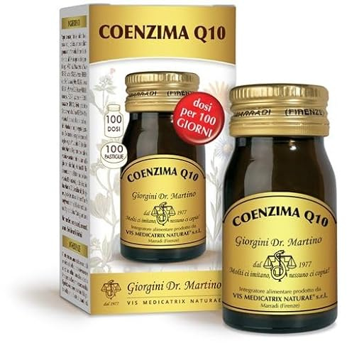 Dr Giorgini COENZIMA Q10 pastiglie - 30 g (integratore di coenzima Q10, dosi per 100 giorni)