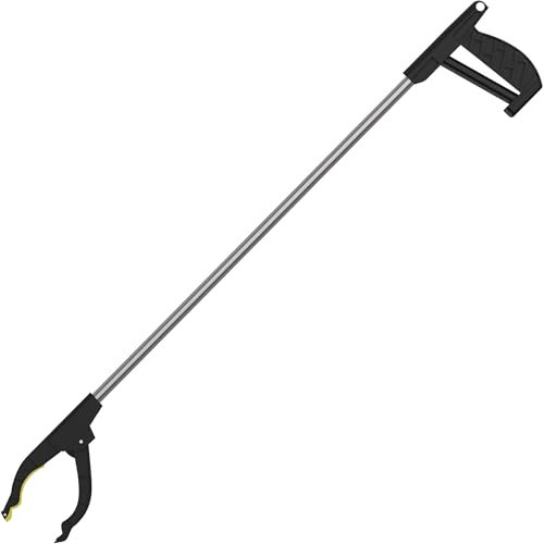 ZENO Litter Picker 75cm | Grabber Stick | Litter Pickers for Adults | Grabbers for Disabled | Rubbish Picker Grabber | Magnetic Tip | Long Reach | Ergonomic Handle | Helping Hand Grabber (1)