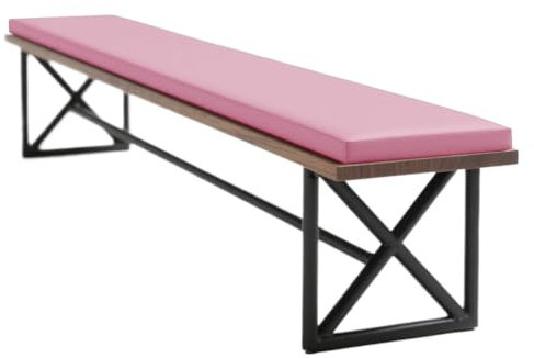 WLXFF Leather Bench Cushion Non Slip Garden Bench Cushions 2 Seater Beer Bench Cushions Patio Kitchen Sofa Bench Cushions For Dinning Bench Swing Window Seat Pad,NO8,220X40X3CM