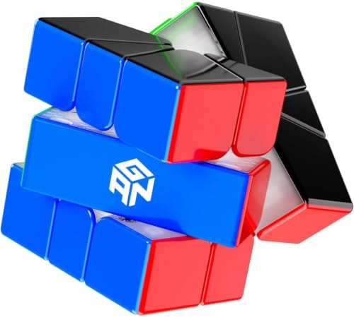 GAN Square 1 Black Top UV Maglev Speed Cube Magnétique 36 Aimants
