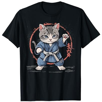 Judoka Cat sur le judo T-Shirt
