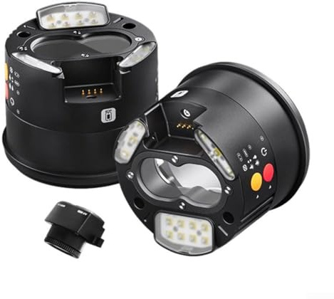 Hasaller Sorgenti luminose di posizionamento del microscopio Sorgente luminosa del microscopio di pre-cisione 95% Rendering del colore Luminosità regolabile Lampada UV Slot espandibile per immagini