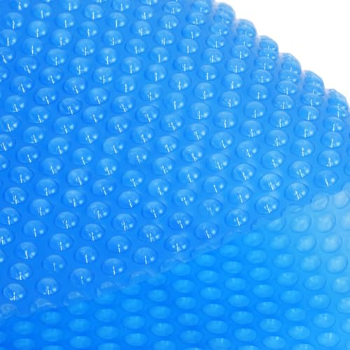 16Ft x 24Ft Rectangle Pool Cover,Solar Pool Cover,14Mil Heat Retaining Blanket for Inground Above Ground Swimming Pool Solar Blanket with Bubble, Heat Retaining Solar Covers Blue