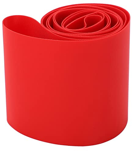 Tnfeeon 20 Tums Mountainbike Fälgband Anti Punkteringsskydd PVC Däckdyna 65 Mm Bredd Säker Passform för Tuffa Spåräventyr Förhindrar Plattor Enkel Installation på 20 Tums Hjul Hållbar Täckning (Röd)