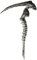 Disguise 39284 Sin Scythe Costume Accessory, Silver, Adult