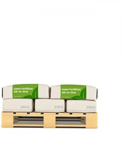 Universal Gräsgödsel (200 Kg - 4000 M2) - Stark Grön Gräsmatta Utan Mossa Och Ogräs - Gräsmatta Lime - Gräsgödsel - Gräsgödsel - Jordförbättring - Organifer