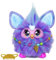 Furby Violett, 15 Modeaccessoires, interaktive Plüschtiere für Jungen und Mädchen ab 6 Jahren, Animatronic, sprachaktiviert, niederländische Version