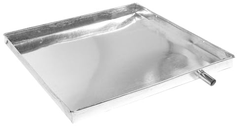 SEWACC Portable Drip Pan Air Conditioner Drain Pan Sturdy Plastic Galvanized Iron