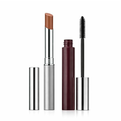 Set De Labios Y Ojos Honey Con Máscara Waterproof Y Bálsamo Con Color, Brillo Suave Para Adolescentes Y Adultos, Para Diario, Viajes, Trabajo Y Escuela (1 PCS)