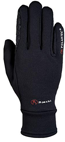Roeckl Sports Reithandschuh Warwick, Freizeit Winter Handschuh, Schwarz 9.5