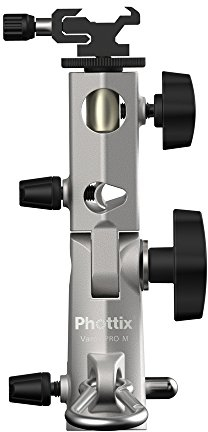 Phottix Varos PRO M - Rótula multifunción para paraguas