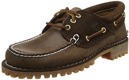 Timberland Tfo Classic 3-eye Lug - Mocassini Uomo, Marrone (Potting Soil Saddleback), 41 EU