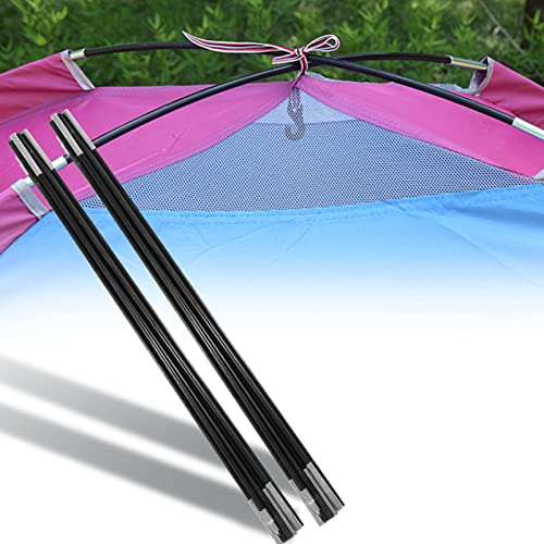 minifinker 4,00 Meter Zelthalterung für 3-4 Personen, Fiberglasstange Zeltstange, verwendet für Zelte, Unterstände, Markisen usw. (ein Paar Zeltstangen sind zwei)
