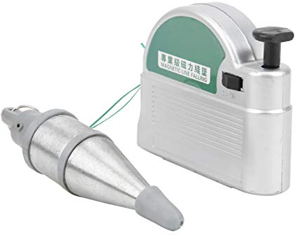 Senklot, einstellbarer Abstand, tragbares Design, magnetischer Drahthammer, flexibel, mit festem Stift zur Messung der Vertikalität