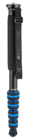 3 Legged Thing Punks Taylor 2.0 Magnesium Alloy Monopod - Travel-Friendly Camera Monopod for Photographers & Videographers (TAYLORBLUE2.0)