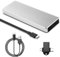 External Hard Drive, Portable Hard Drive 2TB Hard Disk SSD Ultra Slim External Storage with USB 3.0 Fast Data Transfer for Photographers Content Creators and Gaming