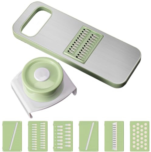 Duvcoywae Cortador De Verduras | Rallador De Zanahoria Para Hogar | Rallador Y Picador De Cocina Para Vegetales | Para Restaurante Y Hogar Patata Ajo Zanahoria Ensalada