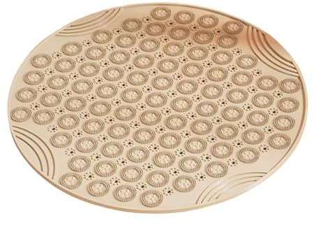 KiBcsLic Tapis sensoriel de massage des pieds, facile à nettoyer, pour enfants, repose-pieds, idéal pour la marche, la maison et les jeux en extérieur, CafÉ
