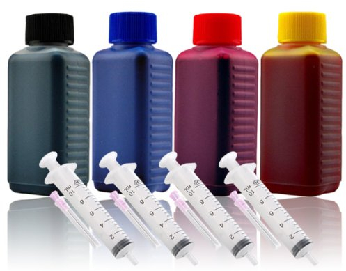 Nachfülltinte Druckertinte Refillset für HP-Druckerpatrone 10 11 88 940 940XL, 400ml