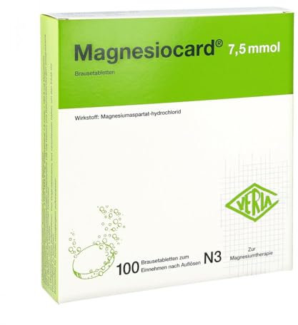 Magnesiocard 7,5 Mmol Brausetabletten